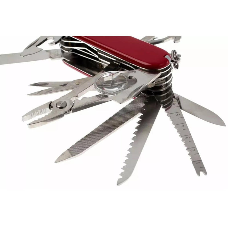 Victorinox Swiss Champ Multi Tool Messe 33 functies roestvrijstalen rode handgreep