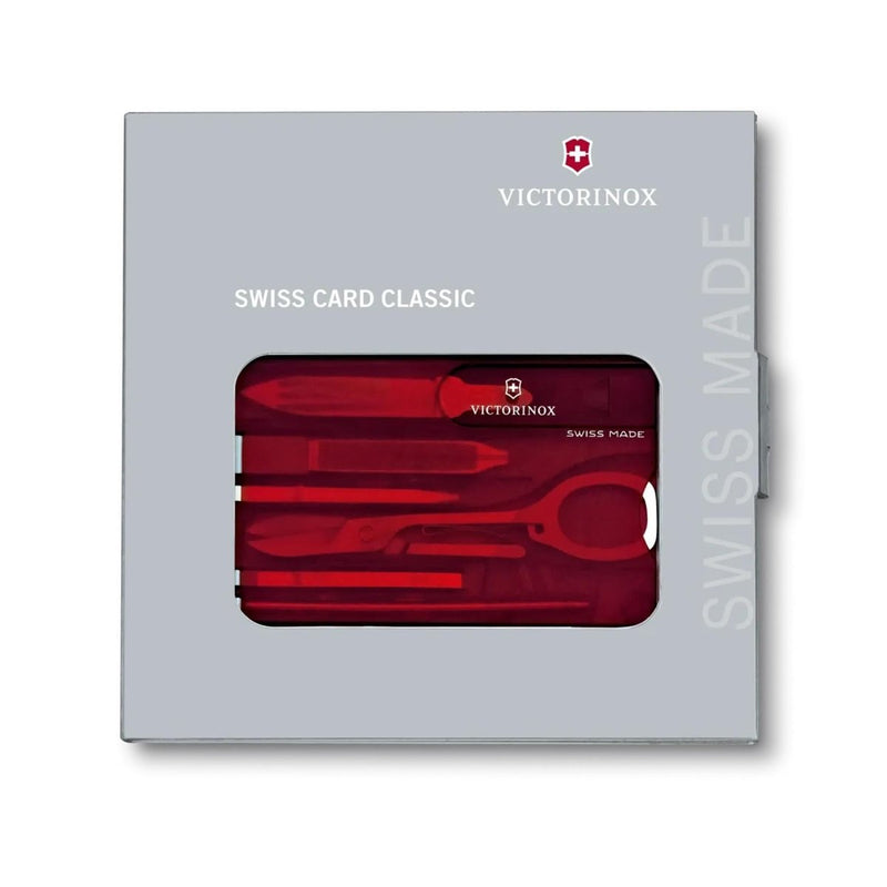 Victorinox SwissCard Classic Multi Tool 10 -functies compact en praktisch