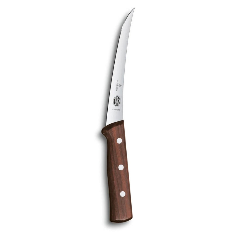 Victorinox Wood Collection Fixed Uiting Mes Rechte roestvrijstalen mes