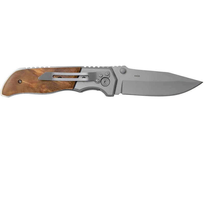 drop point folding knife