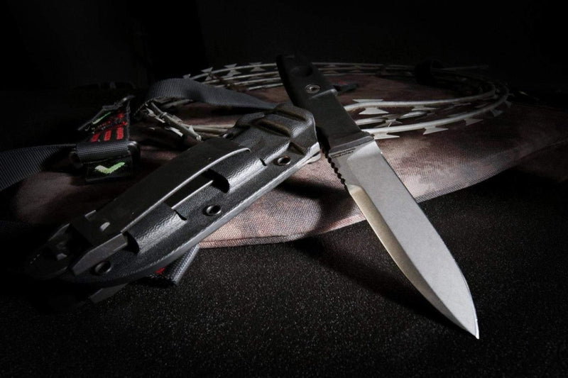 Extrema Ratio SCOUT 2 back up dagger combat tactical survival knife fixed drop point N690 steel Forprene handle kydex sheath