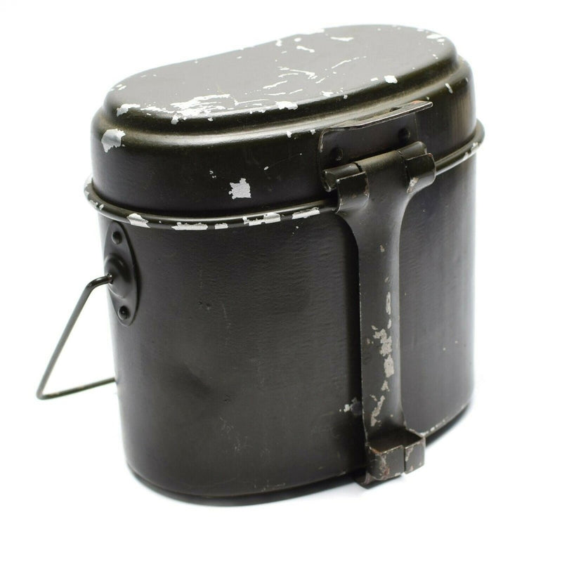 Romanian army mess kit aluminum millitary bowler pot