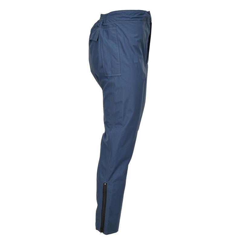 British Royal Air Force trousers waterproof blue weather pants