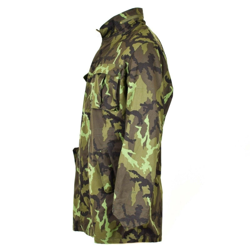 Original Czech army military combat CZ 95 camo field jacket parka