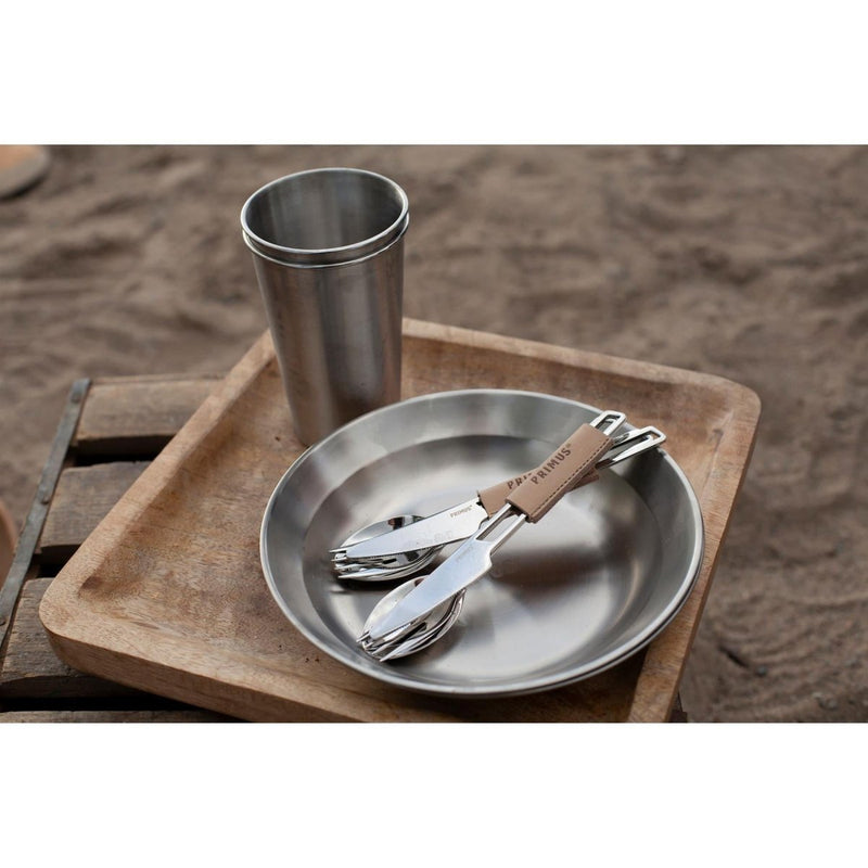 Primus CampFire Cutlery Set lightweight stainless steel camping hiking utensils