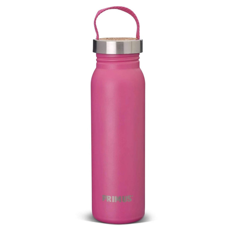 Primus Klunken water bottle 700ml outdoor hiking lightweight stainless flask Pink